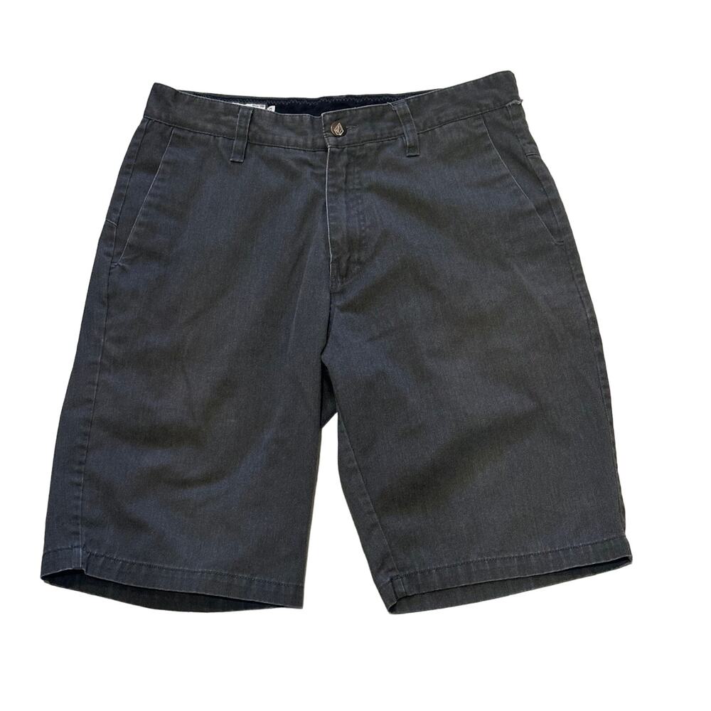 Volcom Shorts Men's Size 30 Grey Chino Corpo Class Summer Beach Golf